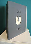 Artist's book - 1-SELF by mixed media artist, Carol Es - spine of book