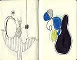 Ayin Es Personal Sketches - Drawing from my bedside sketchbook.